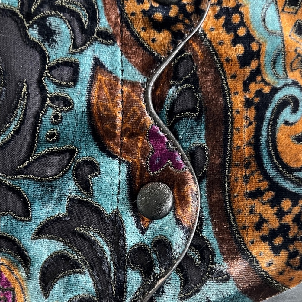 BORN CROWN Paisley Velvet Women's Boots - Picture 6 of 9